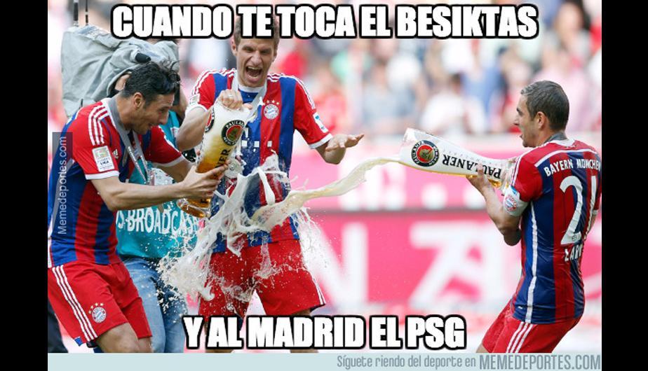 Los memes del sorteo de Champions