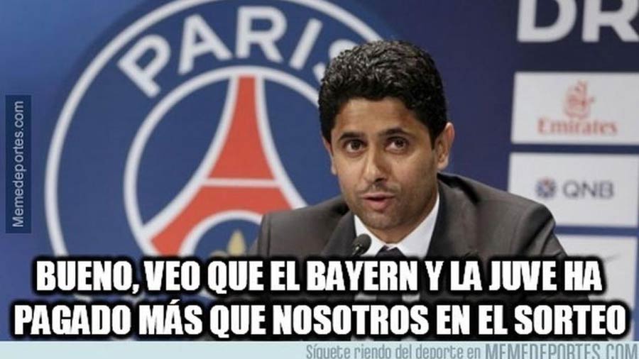 Los memes del sorteo de Champions