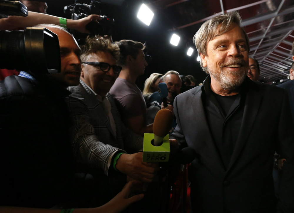 No empieza la fiesta hasta que Luke Skywalker no llega