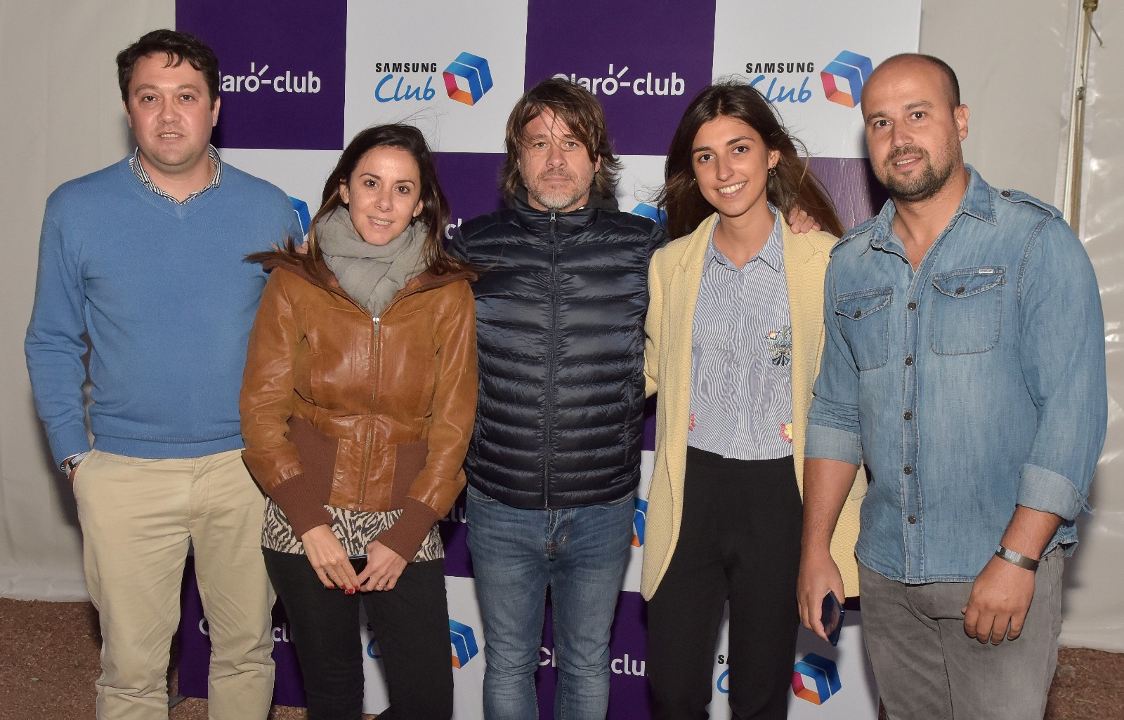 Christian Olmedo, Martina Risso, Danilo Astori, Verónica Comas, Nicolás Vargas.