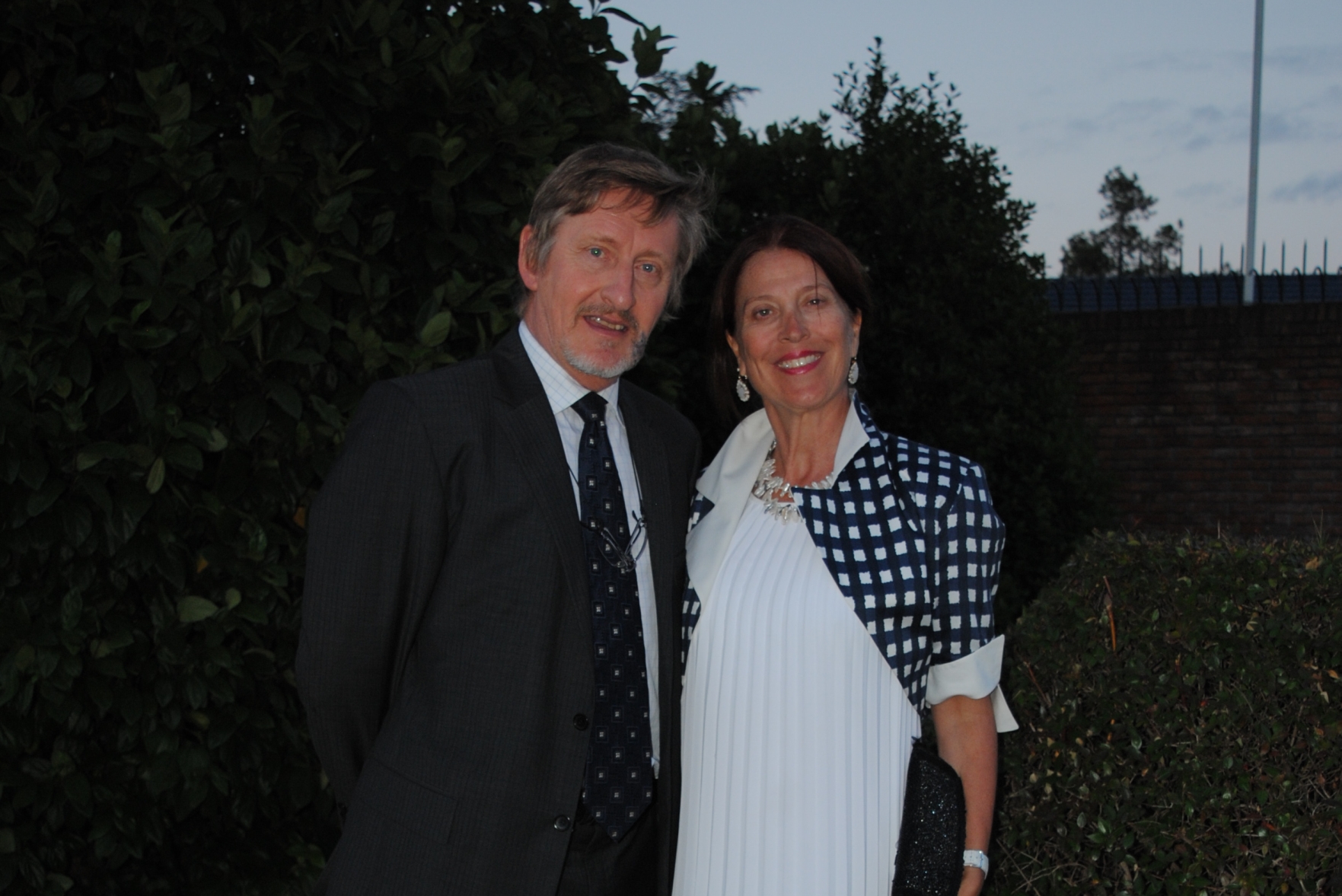 Embajador de Italia Gianni Piccato, Paola Modena.