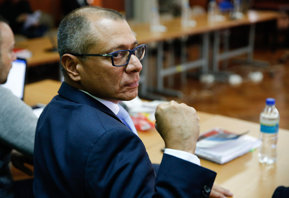 Jorge Glas. Foto: EFE