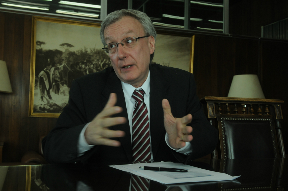 Joaquín Sierra, director de DGI, Foto: archivo El País