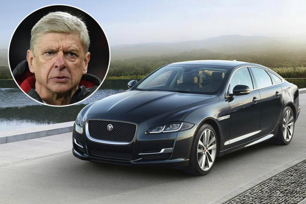 Arsene Wenger también es fanático de Jaguar