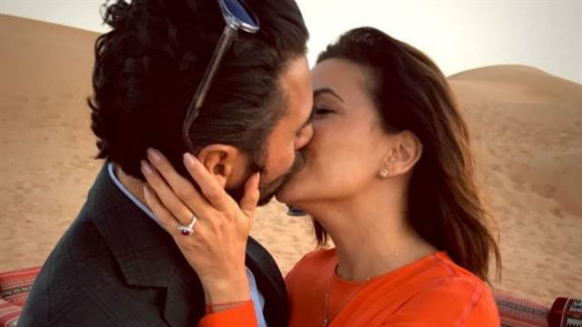 Antonio Bastón y Eva Longoria