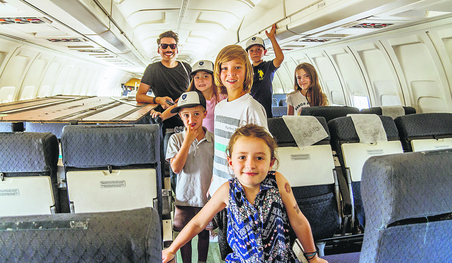 La aeronave será trasladada en enero hasta el colegio donde será utilizada como laboratorio de tecnología. Foto: International College