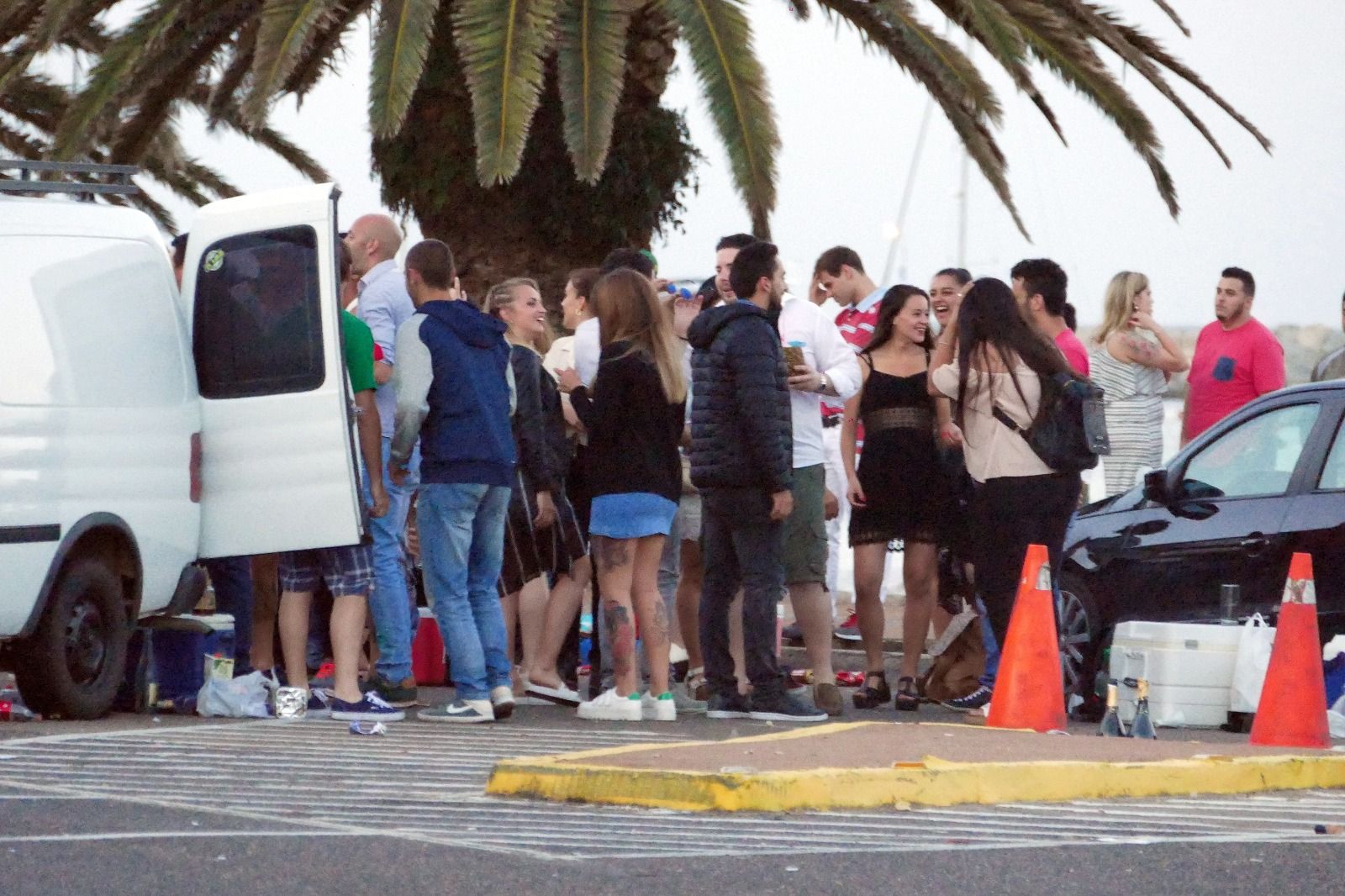 Así amaneció Punta del Este. Foto: Ricardo Figueredo