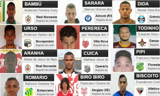 Los apodos de la Copinha