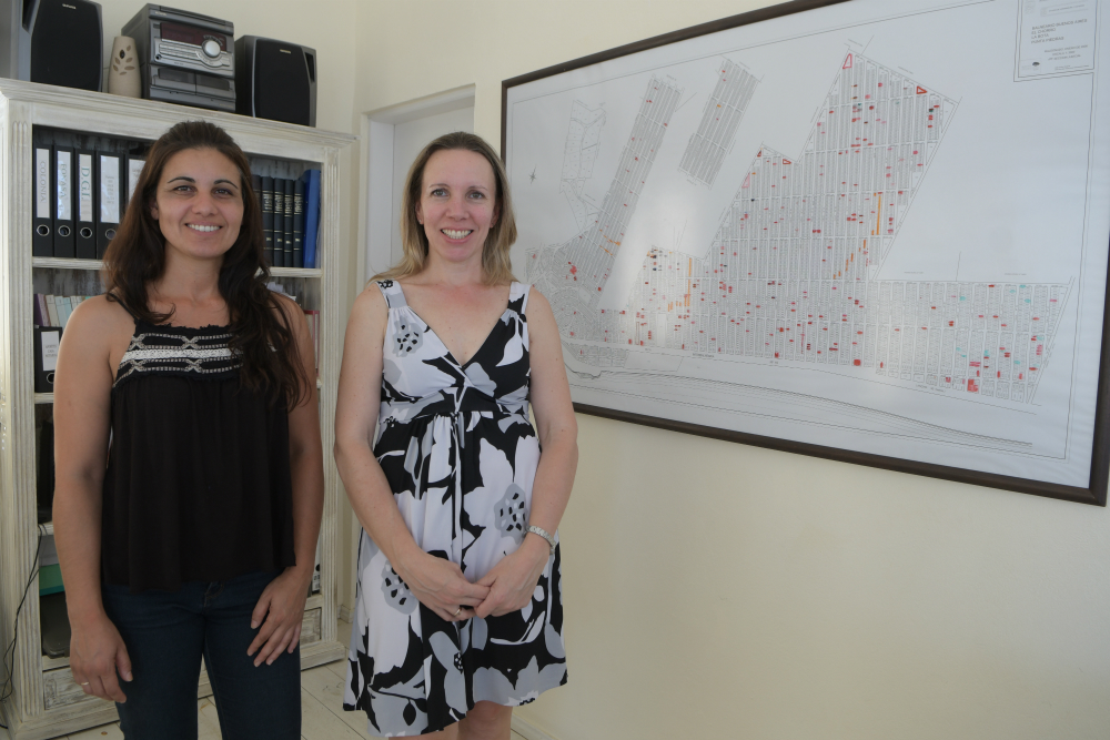 Ana Laura y Natalia, de Inmobiliaria Amarras