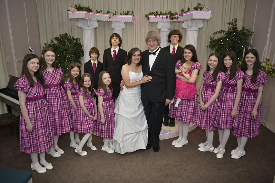 La familia Turpin. Foto: Facebook David-Louise Turpin