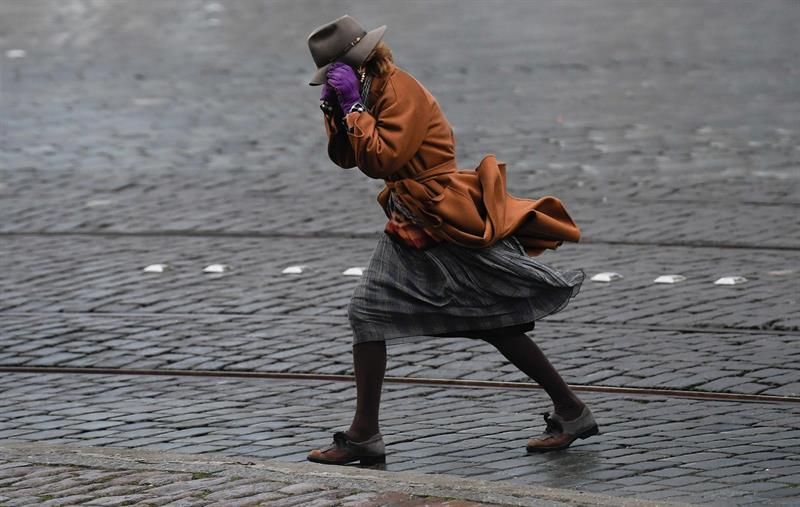 Temporal en Alemania. Foto: EFE
