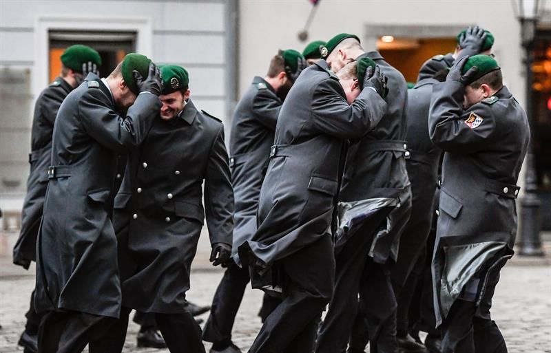 Temporal en Alemania. Foto: EFE