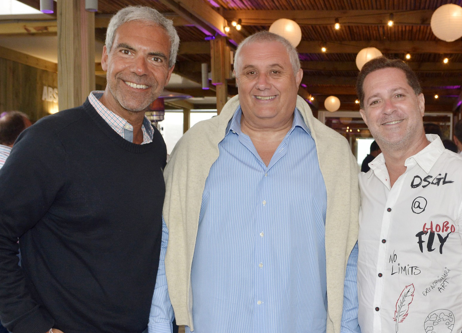 Pablo Glaser, Enso Olocco y Paul Kisner.