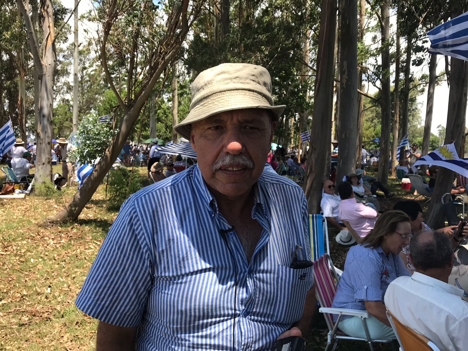 Julio García, productor de Cerro Chato. Foto: Mateo Vázquez