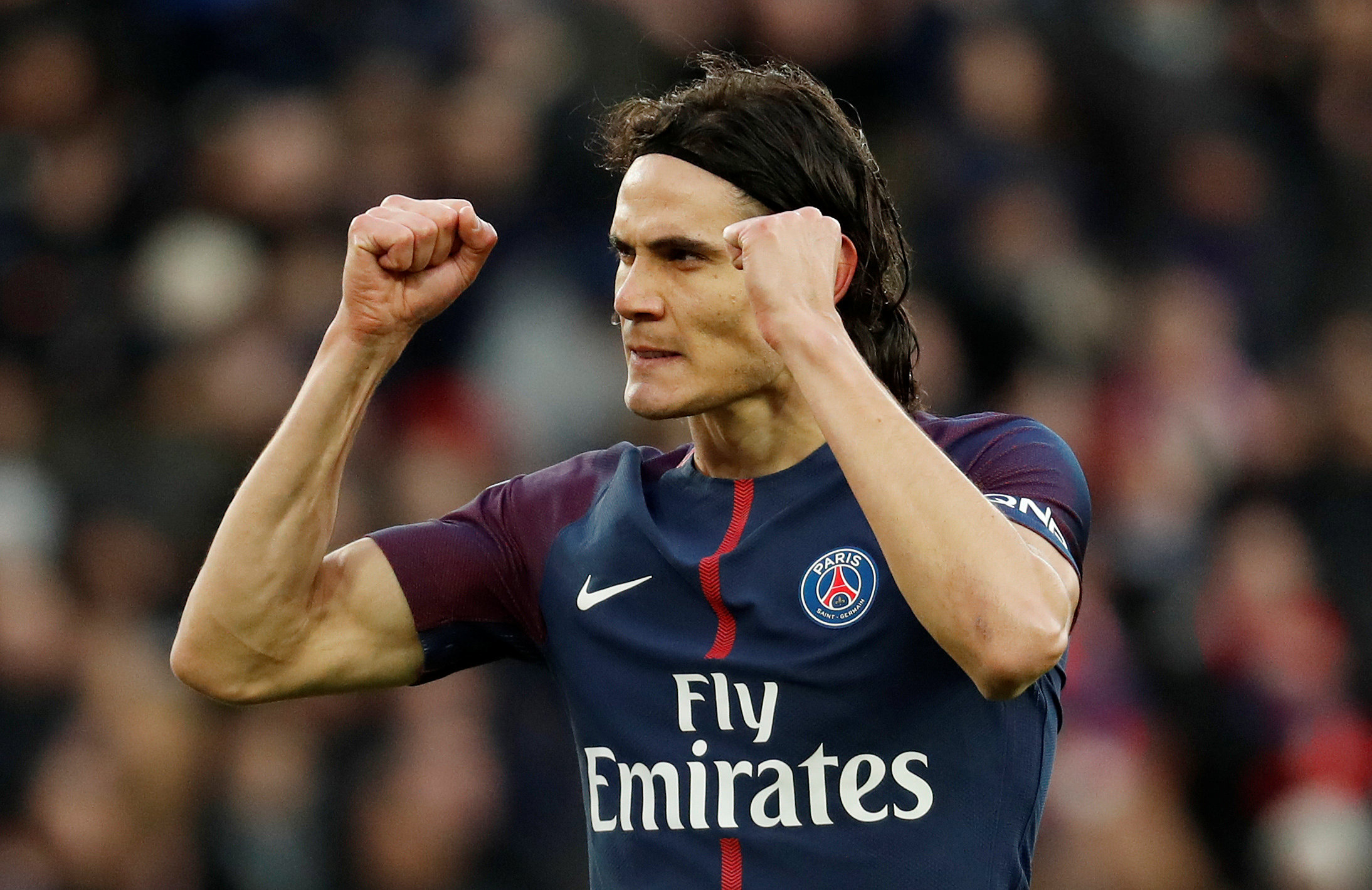 Cavani llegó a los 157 y es el máximo goleador del PSG. Foto: Reuters