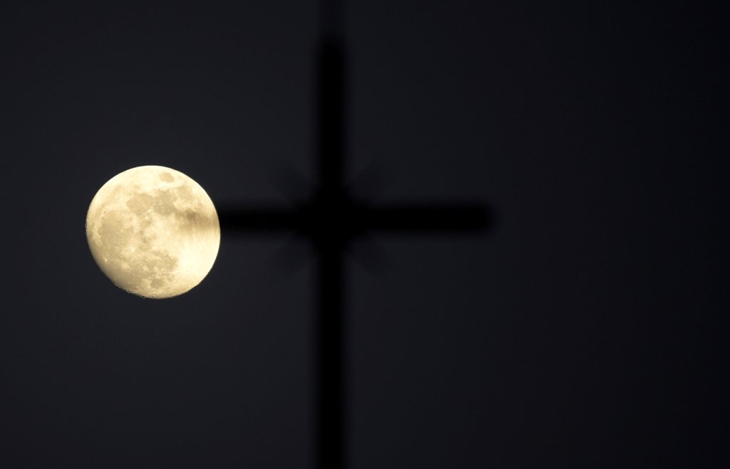 Luna llena. foto: Reuters
