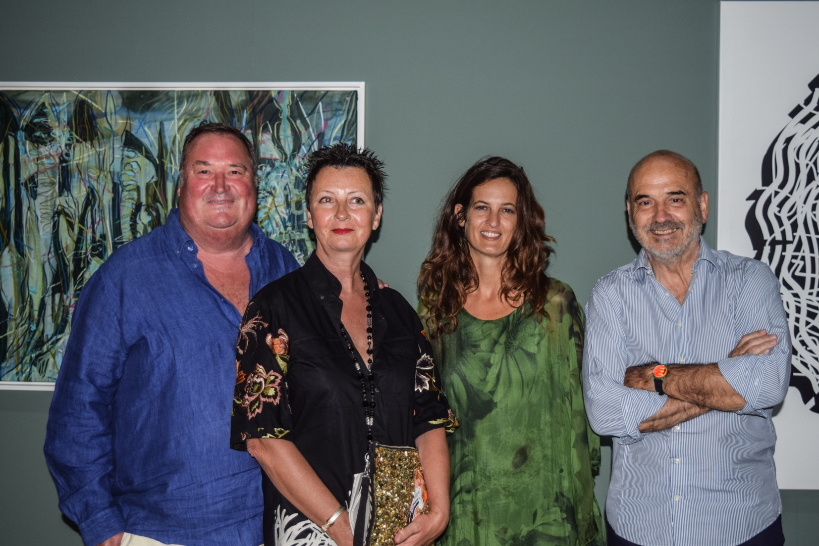 Marc Verstraete, Tine Verstraete, Sofía Silva, Reno Xippas.