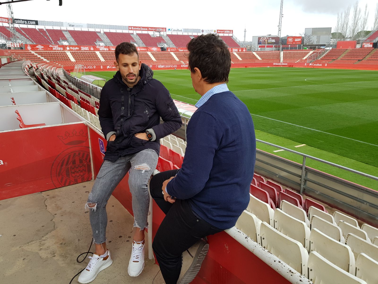 Buysan con Christian Stuani