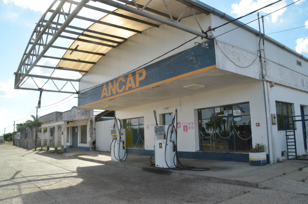 La estación de Ancap cerró hace más de un mes. Foto: V. Rodríguez
