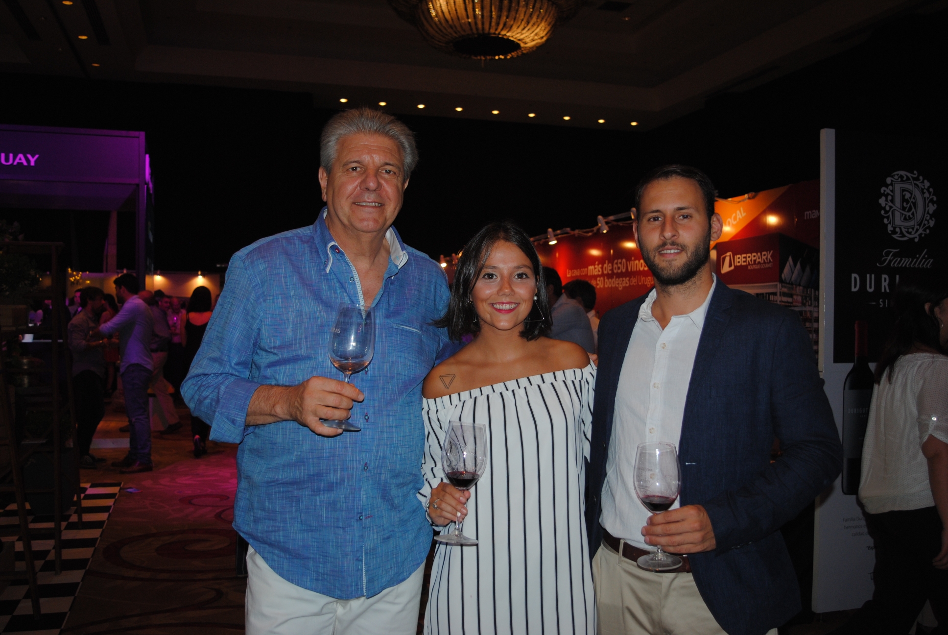 Juan Alberto Soldo, Fiorella Luccisano, Diego Puppo.