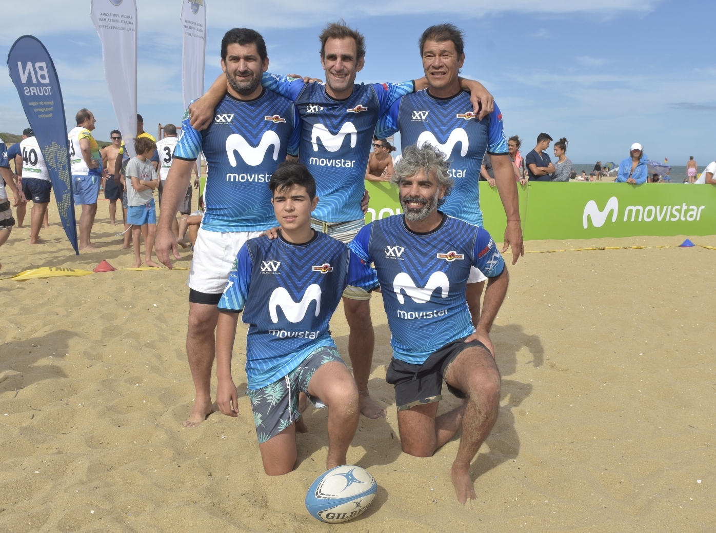 Fernando Martínez, Roberto Travaglini, Carlos Marasco, Santiago Cordero, Martín Chielli.