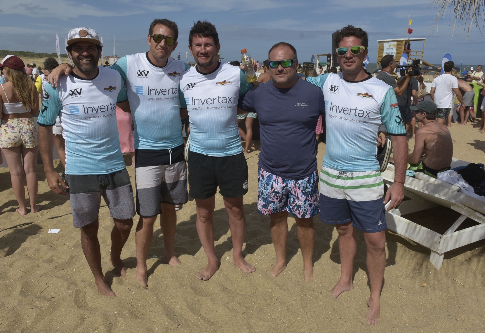 Francisco Di  Salvo, Machu Gutiérrez, Franco Atenga, Pablo Tieffenberg, Charly  Lázaro.