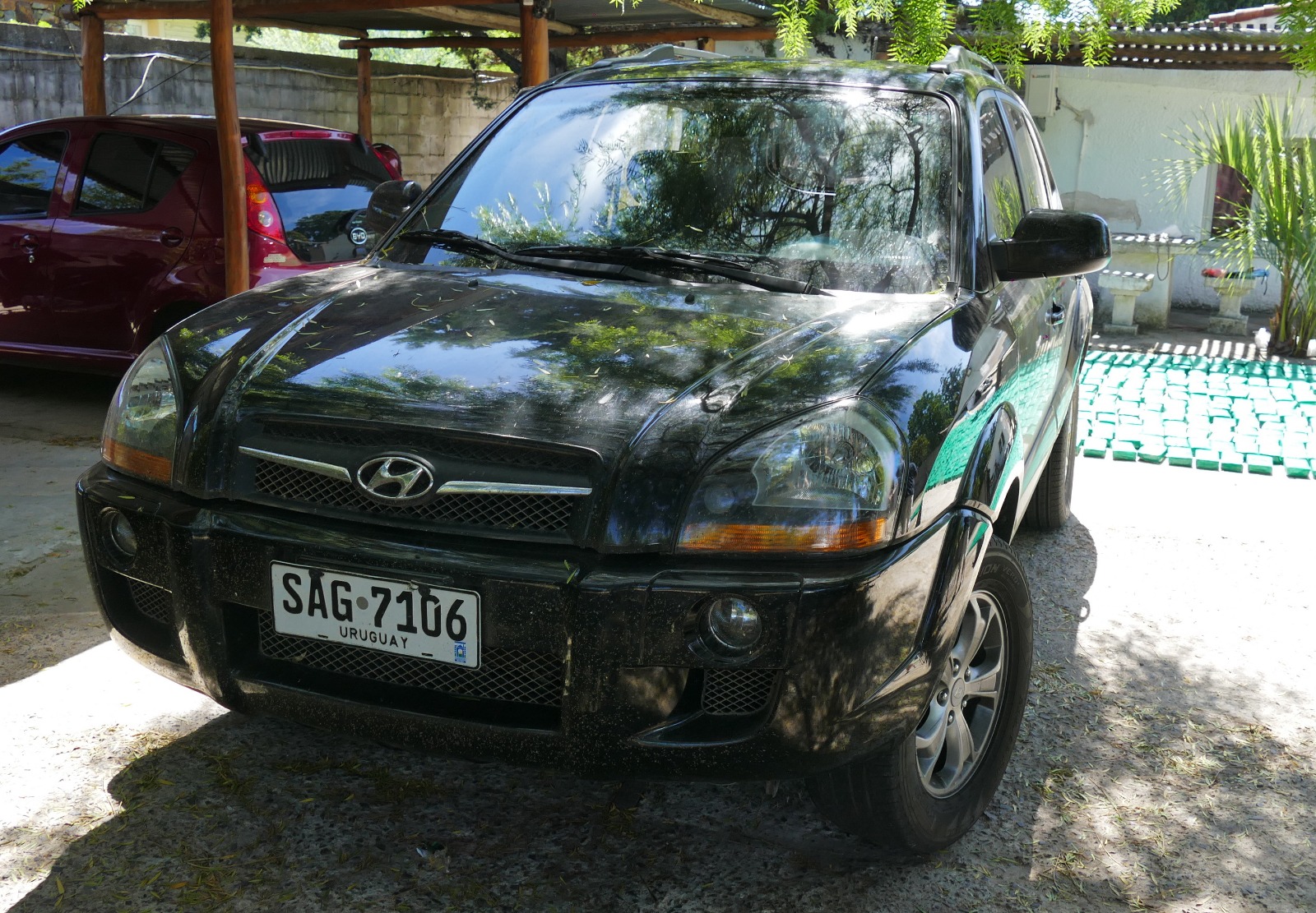 La camioneta iba con un "abultado y visible" cargamento. Foto: Ricardo Figueredo