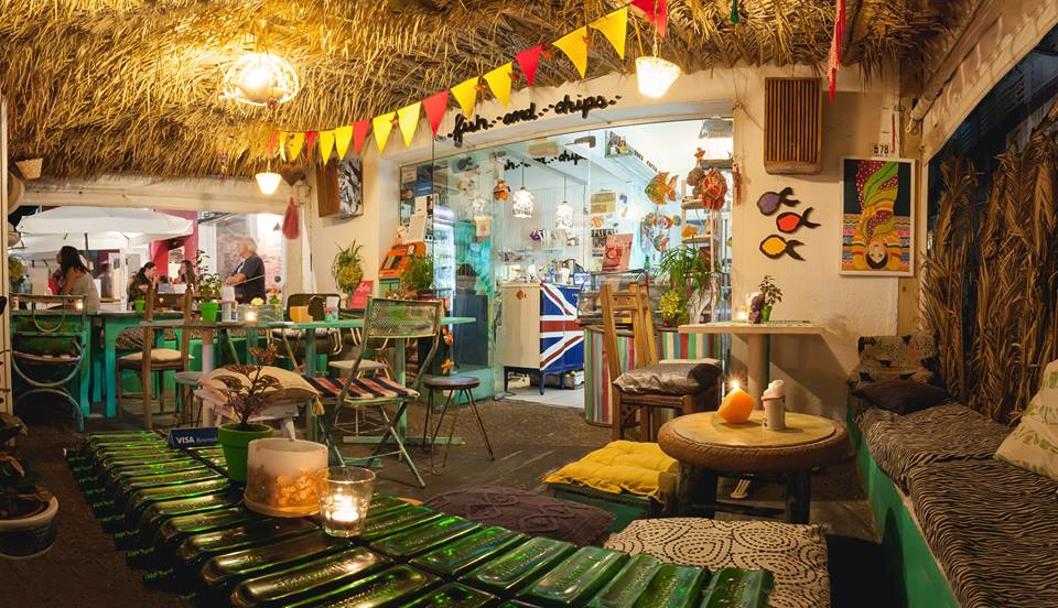 Fish & chips, en el centro de Punta