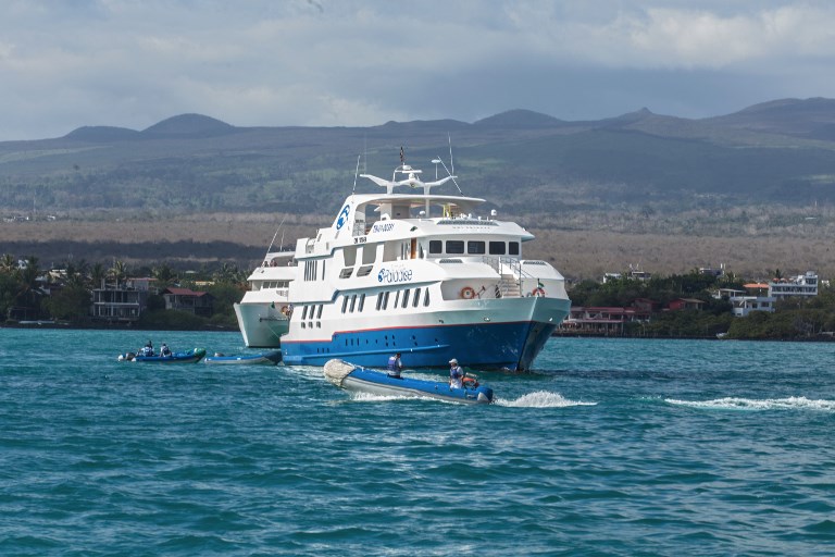 Las Islas Galápagos no pueden recibir a todos los turistas que desean visitarlas. Foto: AFP
