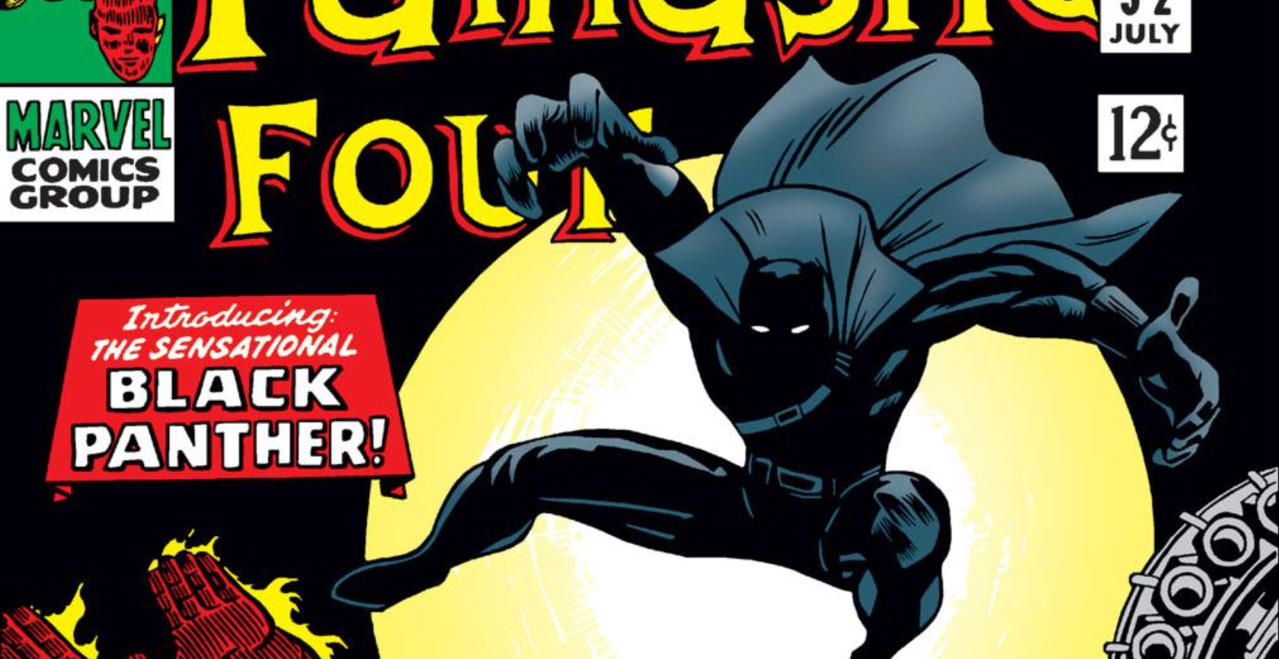 Primera aparición de Pantera Negra en los cómics