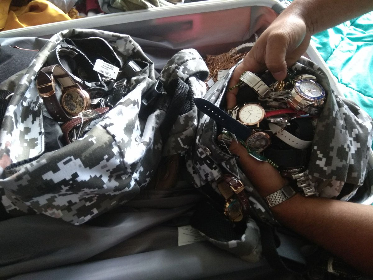 Encontraron las joyas que habían sido robadas. Foto: Twitter @MI_UNICOM