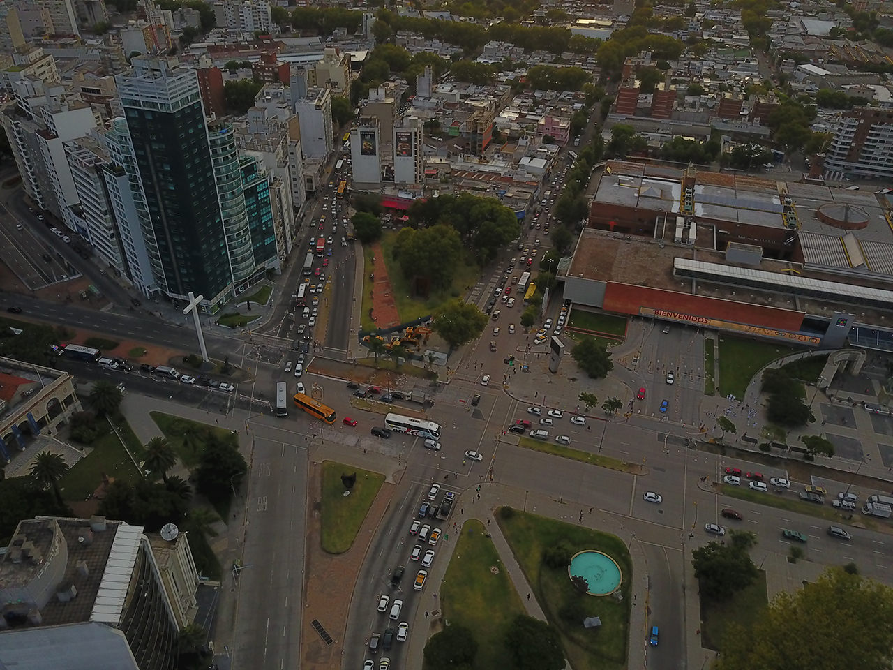 Obras en Tres Cruces. Foto: Gabriel Rodríguez