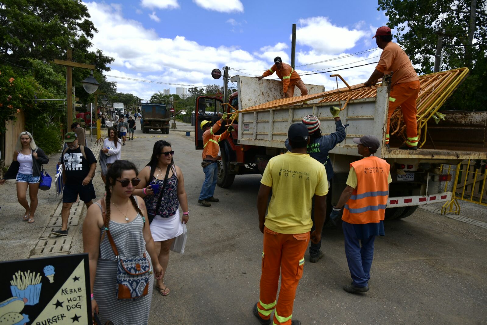 La Pedrera se prepara para la fiesta de Carnaval. Foto: Fernando Ponzetto