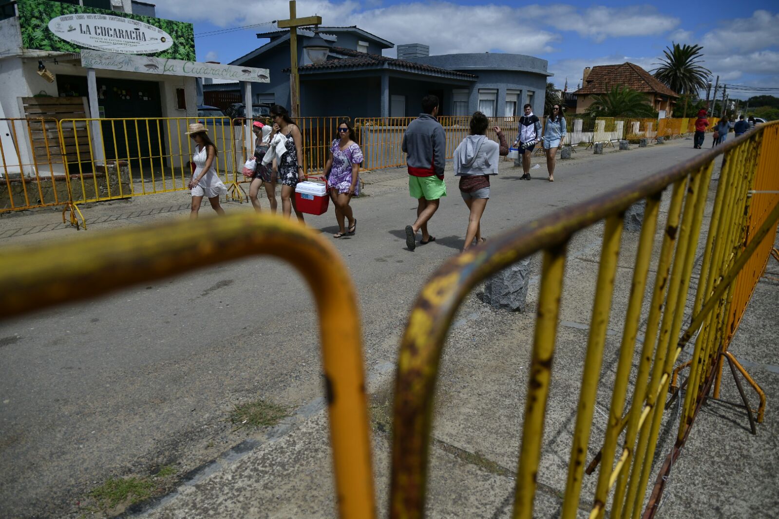 La Pedrera se prepara para la fiesta de Carnaval. Foto: Fernando Ponzetto