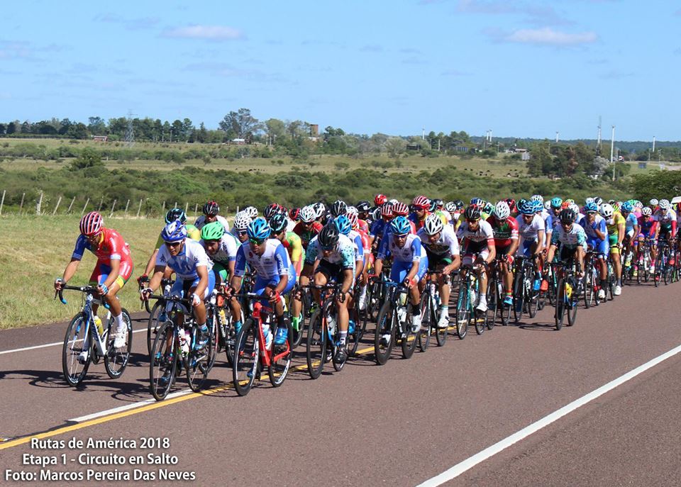 Matías Presa se quedó con la primera etapa de Rutas de América 2018. Foto: Marcos Pereira Das Neves / C.C. Fénix