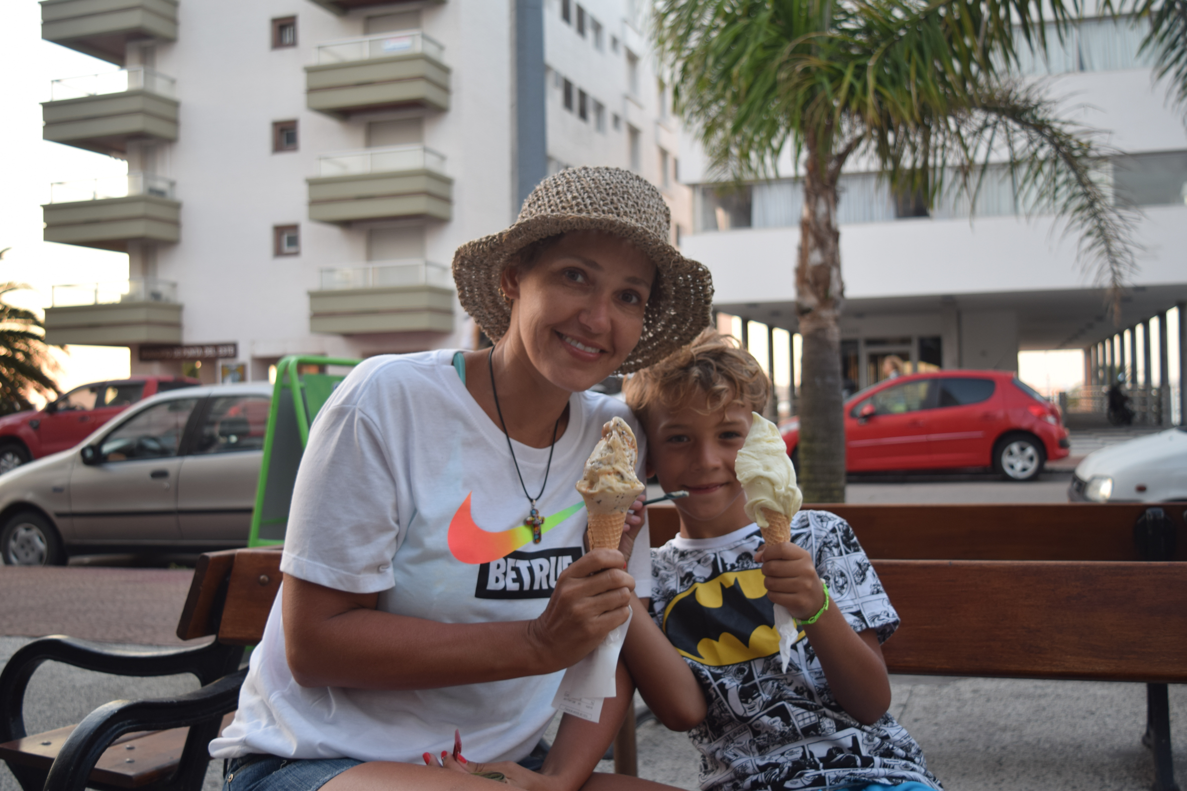 María Esther y Mateo Muratore.