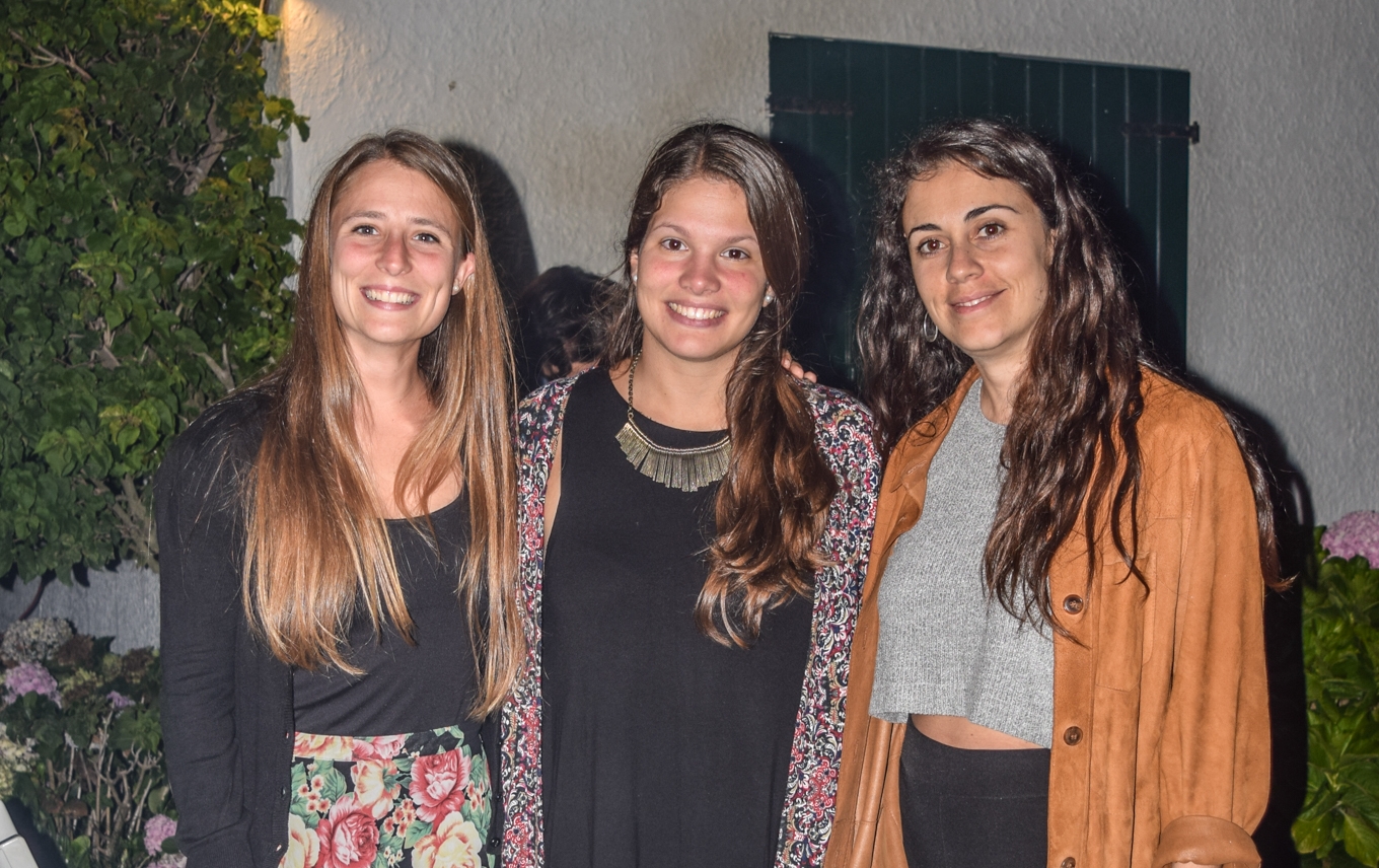 Inés Sagarra, Lucía Grolero, Faustina Ferreira.