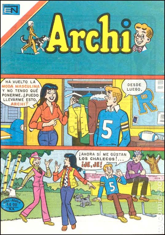 Viejas historietas de "Archie"