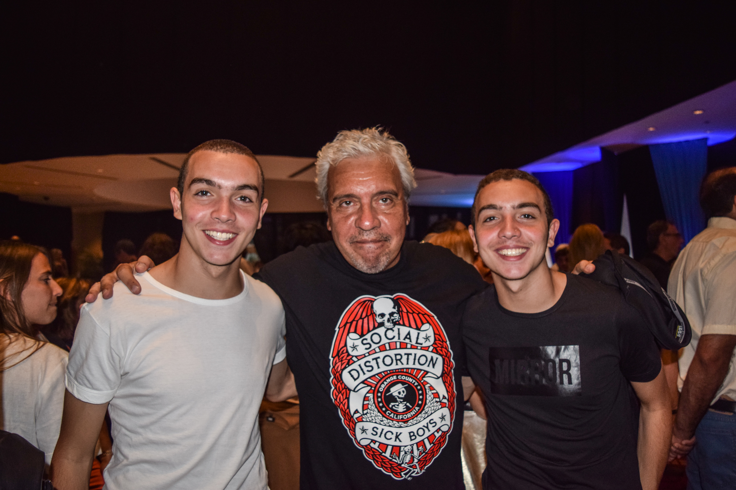 Baltasar, Fernando y Bono Sily.