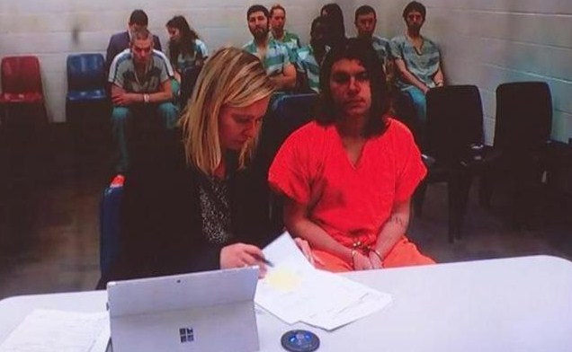 Joshua O'Connor fue trasladado a la cárcel local. Foto: Captura de pantalla