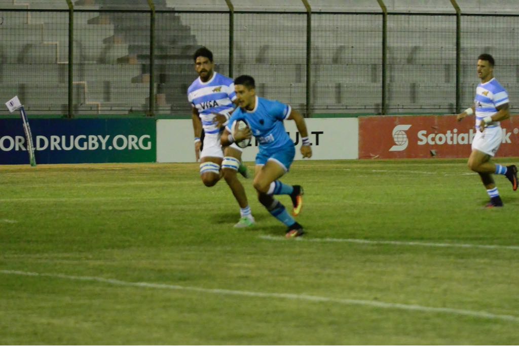 Uruguay vs. Argentina XV en Maldonado. Foto: Ricardo Figueredo.