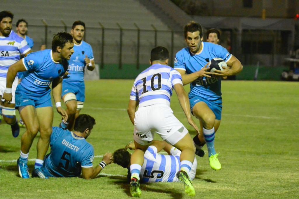 Uruguay vs. Argentina XV en Maldonado. Foto: Ricardo Figueredo.