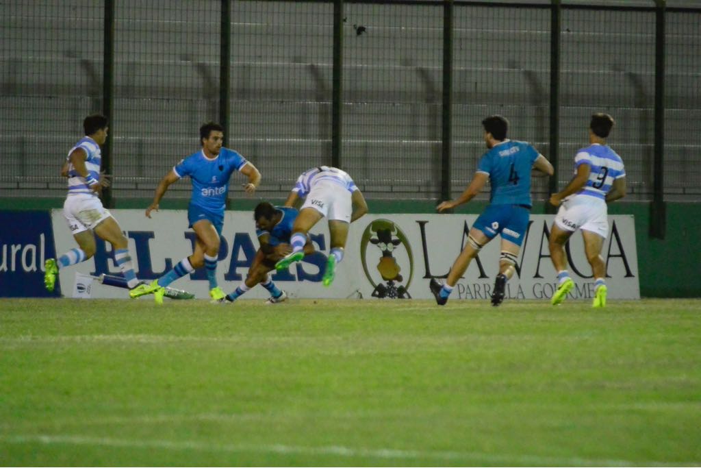 Uruguay vs. Argentina XV en Maldonado. Foto: Ricardo Figueredo.