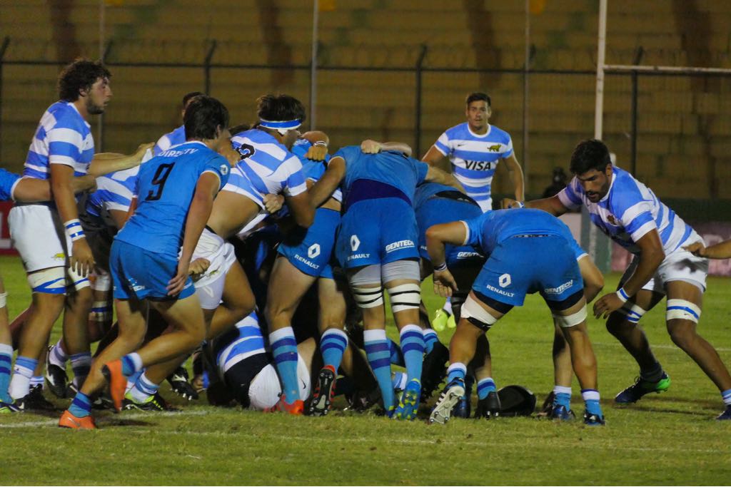 Uruguay vs. Argentina XV en Maldonado. Foto: Ricardo Figueredo.