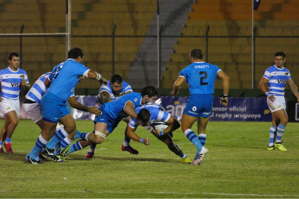 Uruguay vs. Argentina XV en Maldonado. Foto: Ricardo Figueredo.
