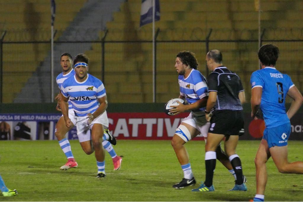 Uruguay vs. Argentina XV en Maldonado. Foto: Ricardo Figueredo.