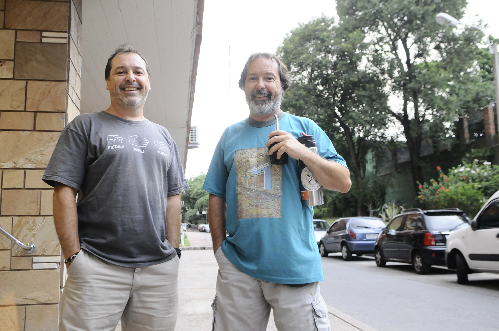 Fabián y Gustavo Vilas comparten varias pasiones. Foto: Darwin Borrelli