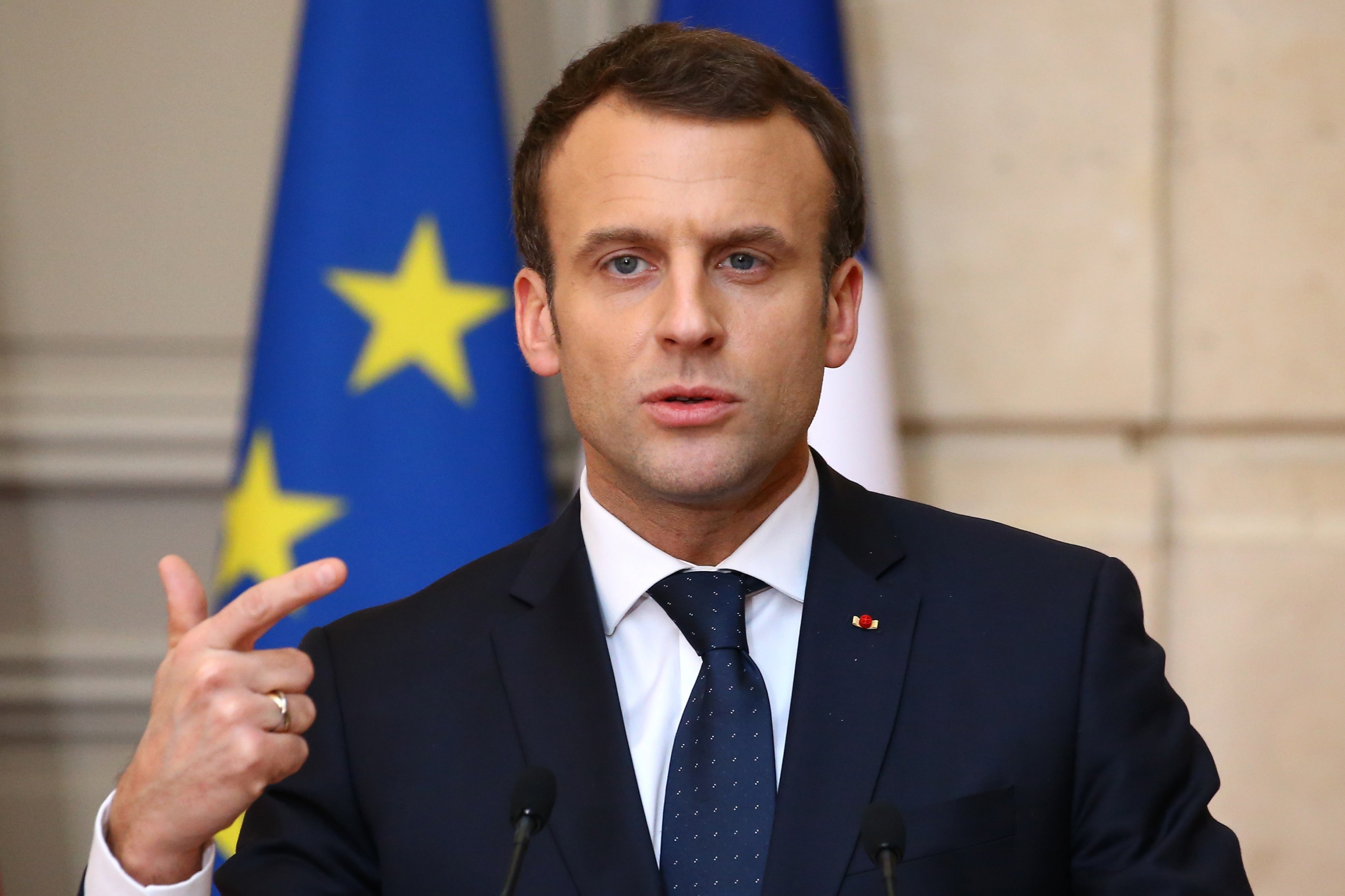 Emmanuel Macron. Foto: Reuters