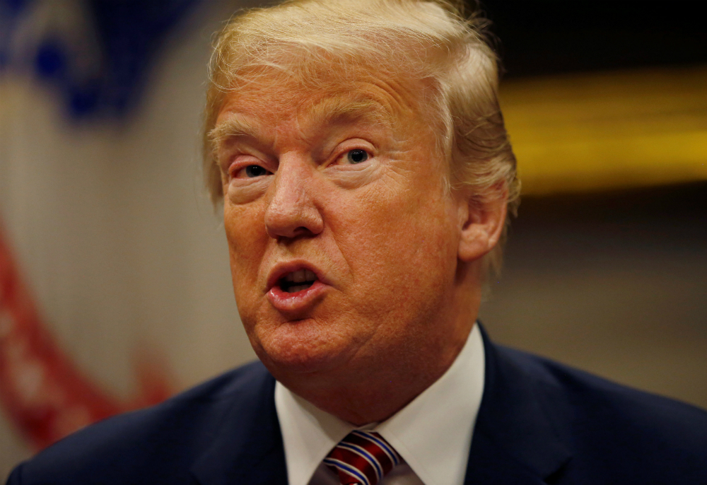 Presidente Donald Trump. Foto: Reuters.