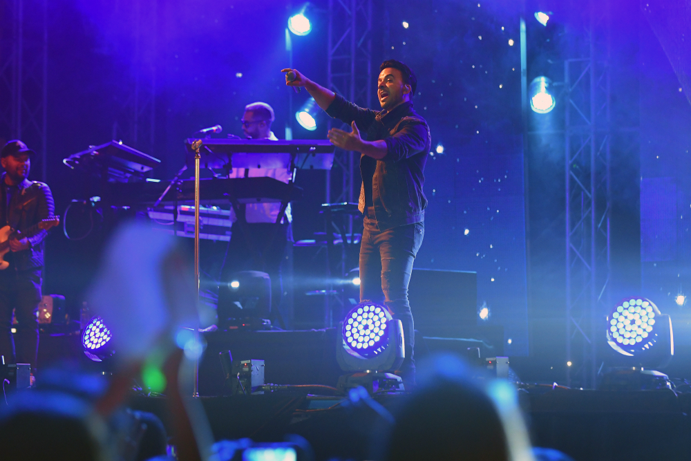 A poco más de un año de haber lanzado la canción que cambiaría su carrera, Luis Fonsi regresó a Uruguay. Foto: Nicolás Pereyra